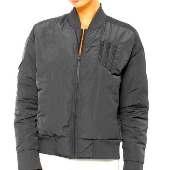 Alo Squad Down Bomber Jacket - Picture 1 of 5